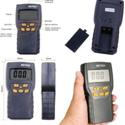 divinext MD7822 Digital Grain Moisture Meter Wheat Corn Rice Humidity Temperature Tester GMM Grain Moisture Meter Pin-Type Digital Moisture Measurer image 5