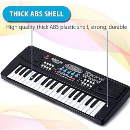 bantas A817 Piano Toy with Microphone, USB Power Cable & Sound Recording Function image 4