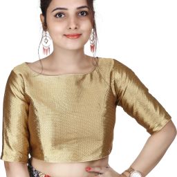Boat Neck Women Blouse-picture-13