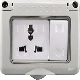 swabs Water Proof Plastic Box with Switch and Socket Use in roof top-27
