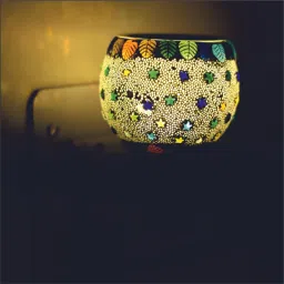 Electrical Camphor Glass Kapoor Dani & Essential Oil Diffuser Glass, Plastic Incense Holder-6