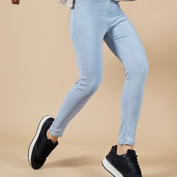 The Roadster Lifestyle Co. Women Skinny Fit Mid-Rise Clean Look Stretchable DenimJeans-picture-32