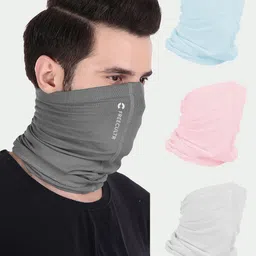 FREECULTR Unisex Pack of 4 Anti Microbial Multipurpose Bamboo Bandana Headband-57