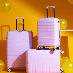 Nasher Miles Vienna Set Of 3 Water Resistance Hard-Sided Trolley Suitcase-23