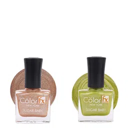 Color Fx Set Of 2 Nail Enamel Sugar Baby - Wedding Collection-73