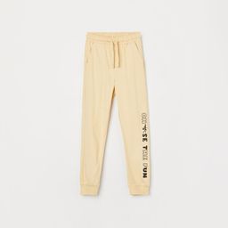 Fame Forever by Lifestyle Boys Typographic Printed Cotton Joggers-image-41