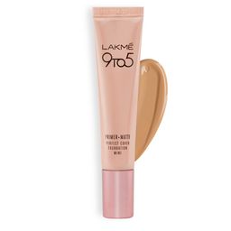 Lakme 9To5 Primer+Matte Perfect Cover Longwear Mini Foundation 15ml- Neutral Medium N220-21