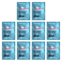 Sparkel Set Of 10 Glow Brightening Sheet Mask With Glutathione-5