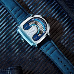 Atowak Men Bracelet Style Straps Digital Automatic Motion Powered Watch ET12-S1363-1-30