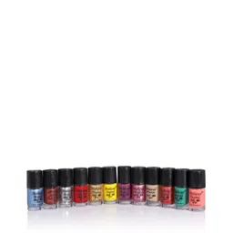 Makeup Mania Multicolor Set of 12 Nail Poilish, 6ml each-26