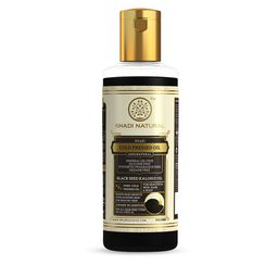 Khadi Natural Pure Black Seed Kalonji Cold Pressed Oil - Boosts Hair Growth - 100ml-3