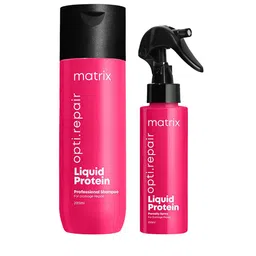 MATRIX Set of Opti Repair Liquid Protein Professional Shampoo & Porosity Hair Spray-picture-21