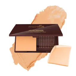 BIOTIQUE NATURAL MAKEUP Diva Touch Creamy Oatmeal Satin Smooth Skin 3-in-1 Compact C102-51