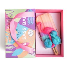 The Sass Bar Seascape Flamingo Popsicle Softening Dessert Soap With Cocoa Butter - 115 g-image-85