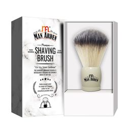 Man Arden White Premium Shaving Brush With Ultra Soft - Absorbent Bristles & Long Handle-image-44
