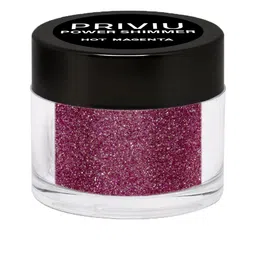 PRIVIU Power Shimmer Eyes & Face Illuminator Highlighter - Hot Magenta 17-26