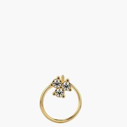 VALANOVA Women Sterling Silver with b Diamond Nosepin-image-109