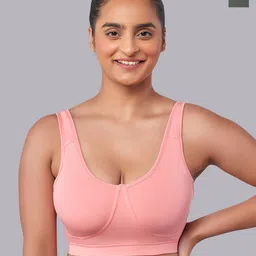 Maashie Pack of 2 All Day Comfort Slip on Sports Bra-image-11