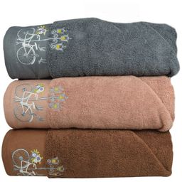 RANGOLI Martin 3 Pcs Grey & Brown 550 GSM Pure Cotton Hand Towels-image-14