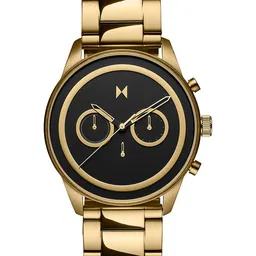 MVMT Men Black Powerlane Bracelet Style Straps Analogue Chronograph Watch 28000163-D-28