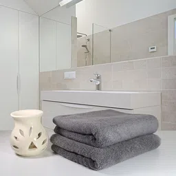 Heelium Unisex Super Soft & Quick Absorbent 600 GSM Bamboo Hand Towel-image-55
