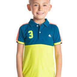 Cherry Crumble Boys Multicolor Color Block Hockey Polo T-shirt-image-97