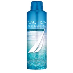 Nautica Men Oceans Pacific Coast Alcohol-Free Deodorizing Body Spray - 170g (150ml)-50