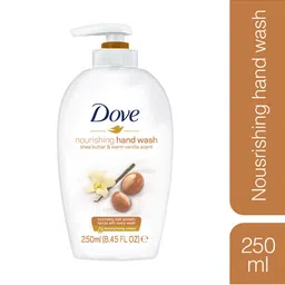 Dove Deeply Nourishing Shea Butter & Vanilla Hand Wash For Soft & Smooth Hands - 250ml-image-5