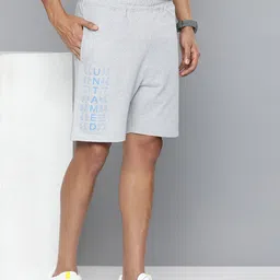 HRX by Hrithik Roshan Men Lifestyle Typography Printed Terry Shorts-image-56
