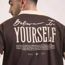 Difference Of Opinion Men Relaxed Fit Printed Polo Tshirt-image-17