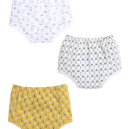 Little Angels Infants Pack Of 3 Conversational Printed Cotton Briefs FP_P3_162_A01_6-12MM-image-5