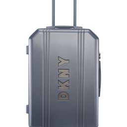 DKNY Show Stopper Brand Logo Textured ABS Hard Medium 24" Trolley-43