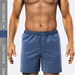 MODERN CREW Men Cruise Pack of 2 Premium Cotton Boxers-image-5