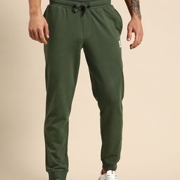 United Colors of Benetton Solid Brand Logo Detail Pure Cotton Joggers-picture-14