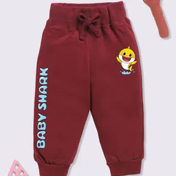 YK X Minute Mirth Infant Girls Baby Shark Printed Pure Cotton Joggers-image-52