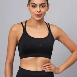 skyria Full Coverage Multiway Straps Seamless Workout Bra Moisture Wicking-20