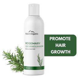 Aravi Organic Rosemary Hair Growth Shampoo with Rosemary, Green Tea & Caffeine - 200 ml-45