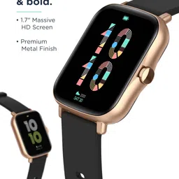 pebble Spark 1.7 inch BT Calling with SPO2, HR Monitor Smartwatch image 2