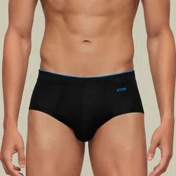 XYXX Men Solid Pack Of 2 Uno IntelliSoft Micro Modal Brief image 3