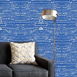 ArtzFolio Printed UV-Resistant Anti-Bacterial Japanese Shibori Ikat Peel & Stick Wallpaper-image-89