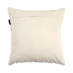 Ode & Cleo Rust & White Set of 2 Embroidered Square Cushion Covers image 4