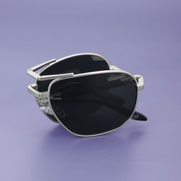 Carlton London Premium Men Aviator Sunglasses With Polarised & UV Protected Lens CLSM114-39