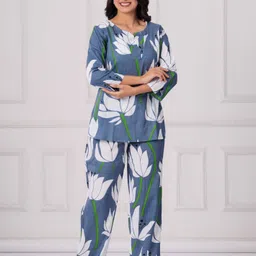 Pingaksh Printed Pure Cotton Sweetheart Neck Top & Trouser Co ard Set-picture-29