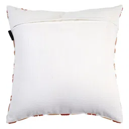 Ode & Cleo Grey & White Set of 3 Embroidered Square Cushion Covers image 2