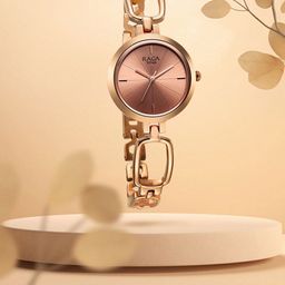 Titan Women textured Brass Dial & Bracelet Style Straps Analogue Watch 2725WM01-image-53