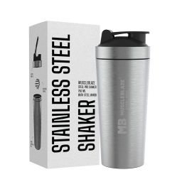 MuscleBlaze Stainless Steel Shaker,  Silver  750 ml -image-9