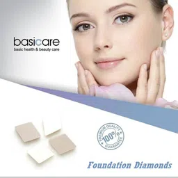 basicare Set Of 5 Makeup Brushes with Diamond Foundation Sponge image 2
