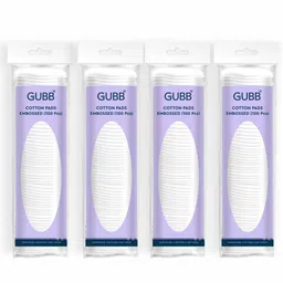GUBB Set of 4 Facial Cotton Tissue Pads for Face Makeup Remover Round Wipes-39