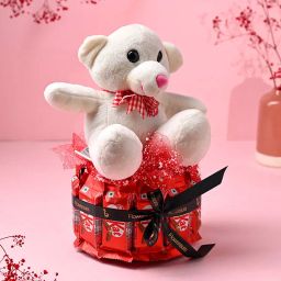Sweet Kitkat Serenade With Teddy Bear-image-20