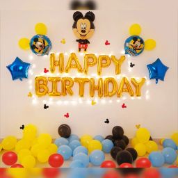 Mickey Magic Birthday Balloon Decor-image-27